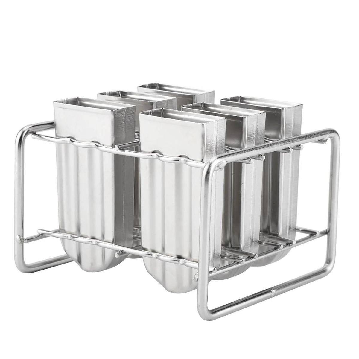 Stainless steel ice pop mold maker from Everything Baby, ideal for DIY ice cream treats in home or industrial kitchens.