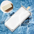 Stainless steel ice pop mold maker from Everything Baby, designed for DIY ice cream and pops in a home or industrial kitchen setting.