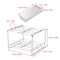 Stainless steel ice pop mold maker for DIY ice cream treats, ideal for home kitchen and kids' pretend play activities.