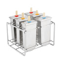 Stainless steel ice pop mold maker for DIY ice cream treats, designed for home kitchen and industrial use, by Everything Baby.