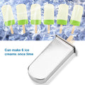 Stainless steel ice pop mold maker from Everything Baby, ideal for DIY ice cream and ice pops in home or industrial kitchens.
