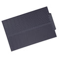 Grey rectangle silicone drain mat for drying dishes, heat resistant, slip-proof tray from Everything Baby for nursing and feeding.