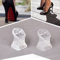 Small high heel protector cover for women’s stilettos, designed to prevent slipping and protect shoe tips during daily walking.