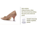 Girl's high heel shoe protector stopper, small size, designed to prevent scuffs on stiletto heels during daily walking.