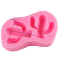 Silicone cake mold with cactus plant pattern, ideal for baking desserts and chocolates, by Everything Baby.