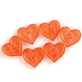 Heart-shaped silicone mold for cake and cookie decorating, perfect for baby and kids' baking, from Everything Baby.