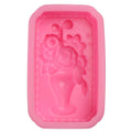 Baby and kids' pretend play silicone mold shaped like a cake vase for baking, cookies, and chocolate decorating by Everything Baby.