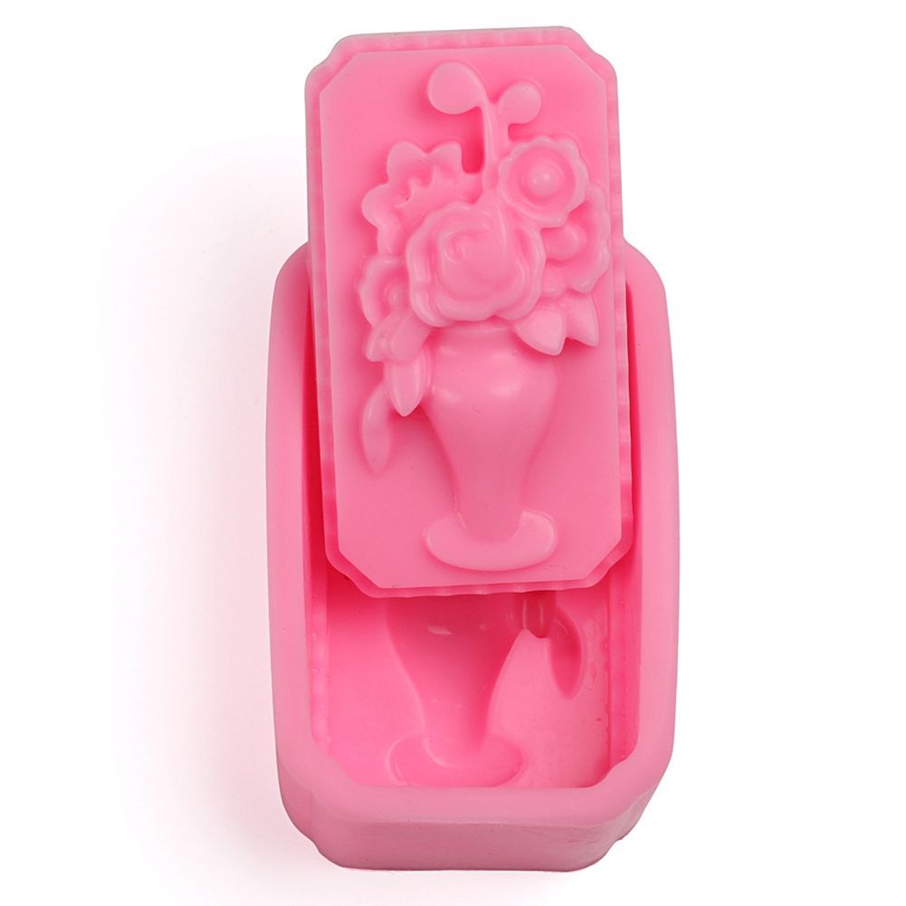 Silicone mold in vase shape for baking and cake decorating, suitable for cookie, chocolate, and sugar paste, by Everything Baby.