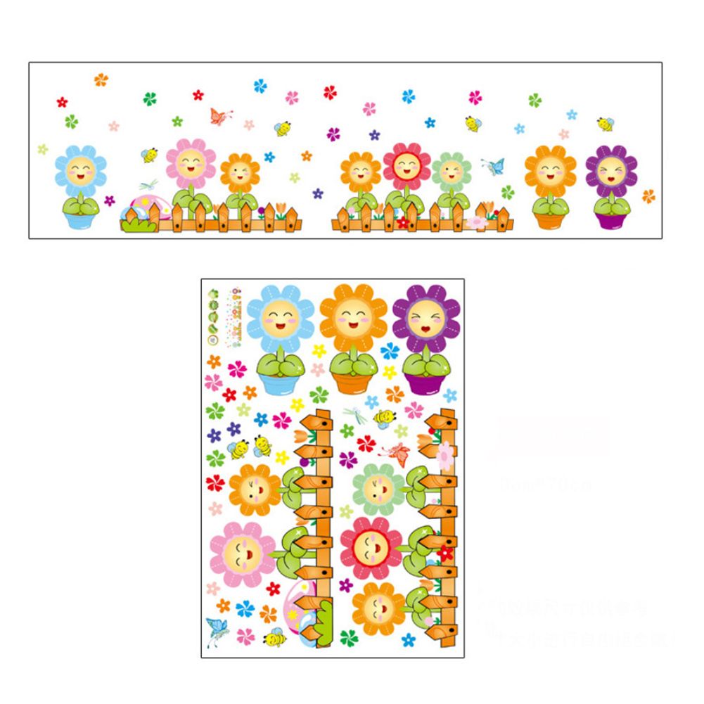 Colorful pattern wall decor sticker for children's room, designed for pretend play and kindergarten decoration by Everything Baby.