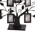 Baby & Kids family photo display tree with hanging picture frames, wooden stand for home decor and kid's room organization.