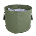 Portable waterproof reusable canvas tote for garden leaf waste, ideal for outdoor play and storage by Everything Baby.