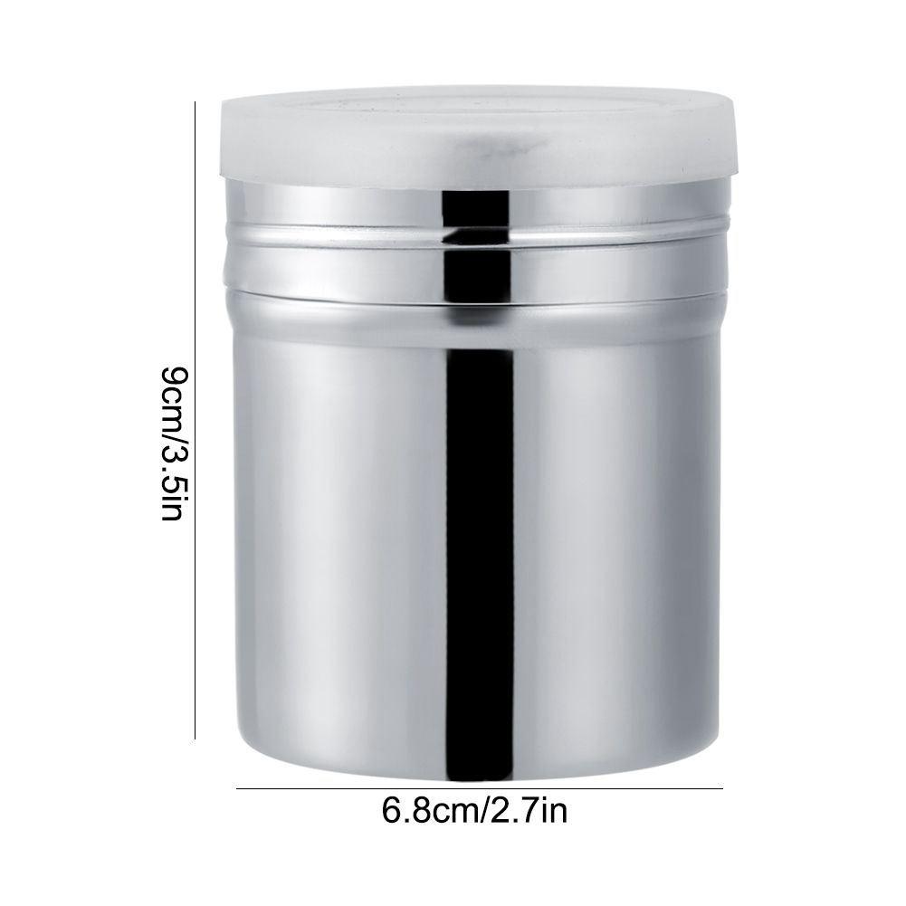Stainless steel cocoa powder shaker for chocolate and icing sugar, ideal for baking and decorating, by Everything Baby.