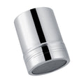 Stainless steel cocoa powder shaker and sifter for baking, featuring a compact design suitable for kitchen use.