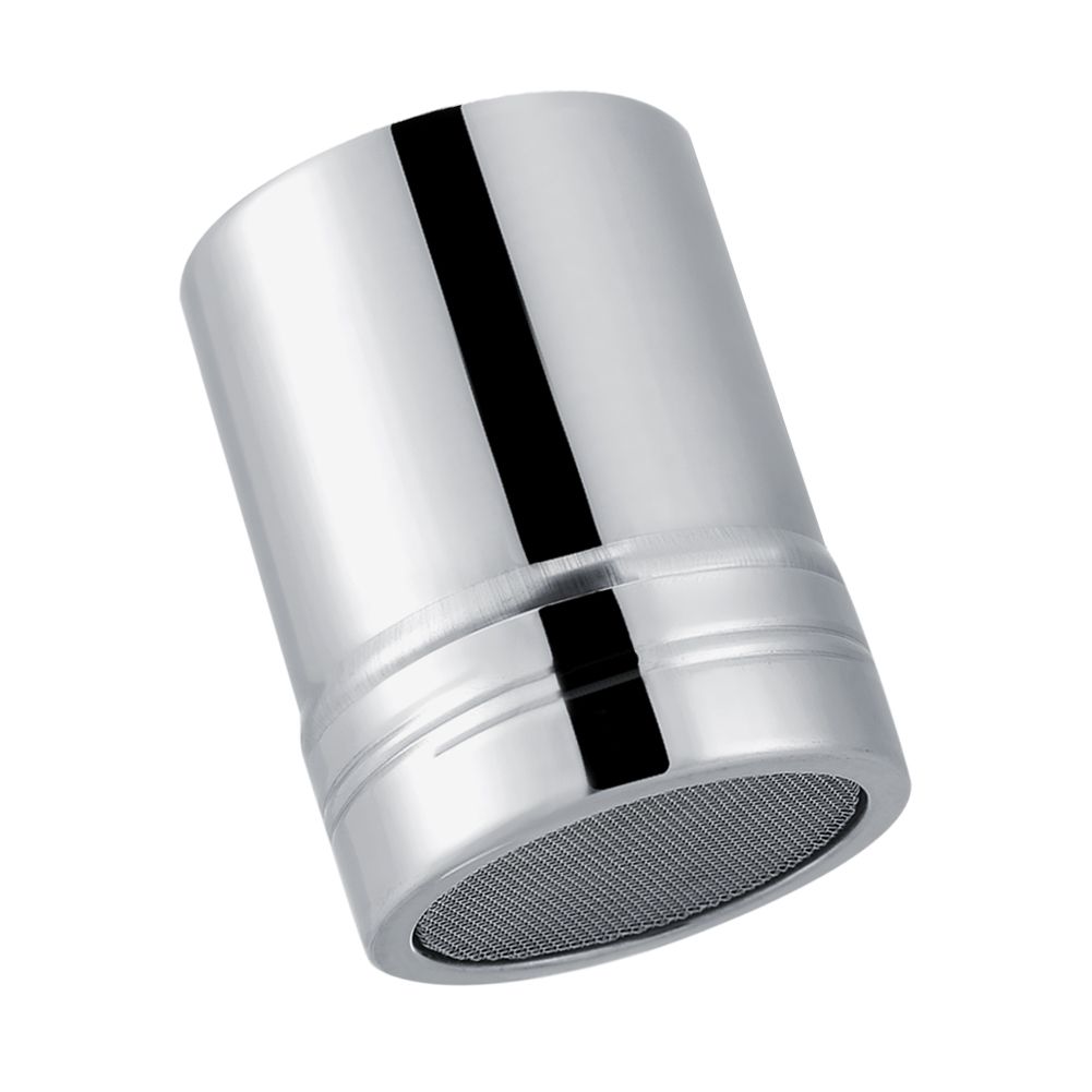 Stainless steel cocoa powder shaker and sifter for baking, featuring a compact design suitable for kitchen use.