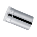 Stainless steel cocoa powder and sugar shaker for baking and food prep, with a large capacity, ideal for kitchen use.