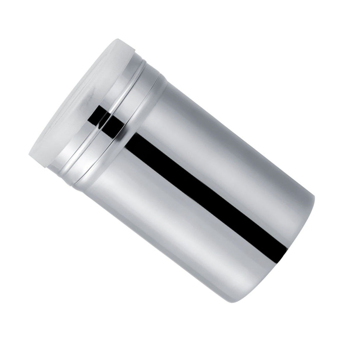 Stainless steel cocoa powder shaker for baking and cooking, featuring a large size for efficient sifting of chocolate and icing sugar.