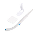 Disposable cleaning toilet brush with replaceable detergent head, suitable for bathroom hygiene, from Everything Baby.