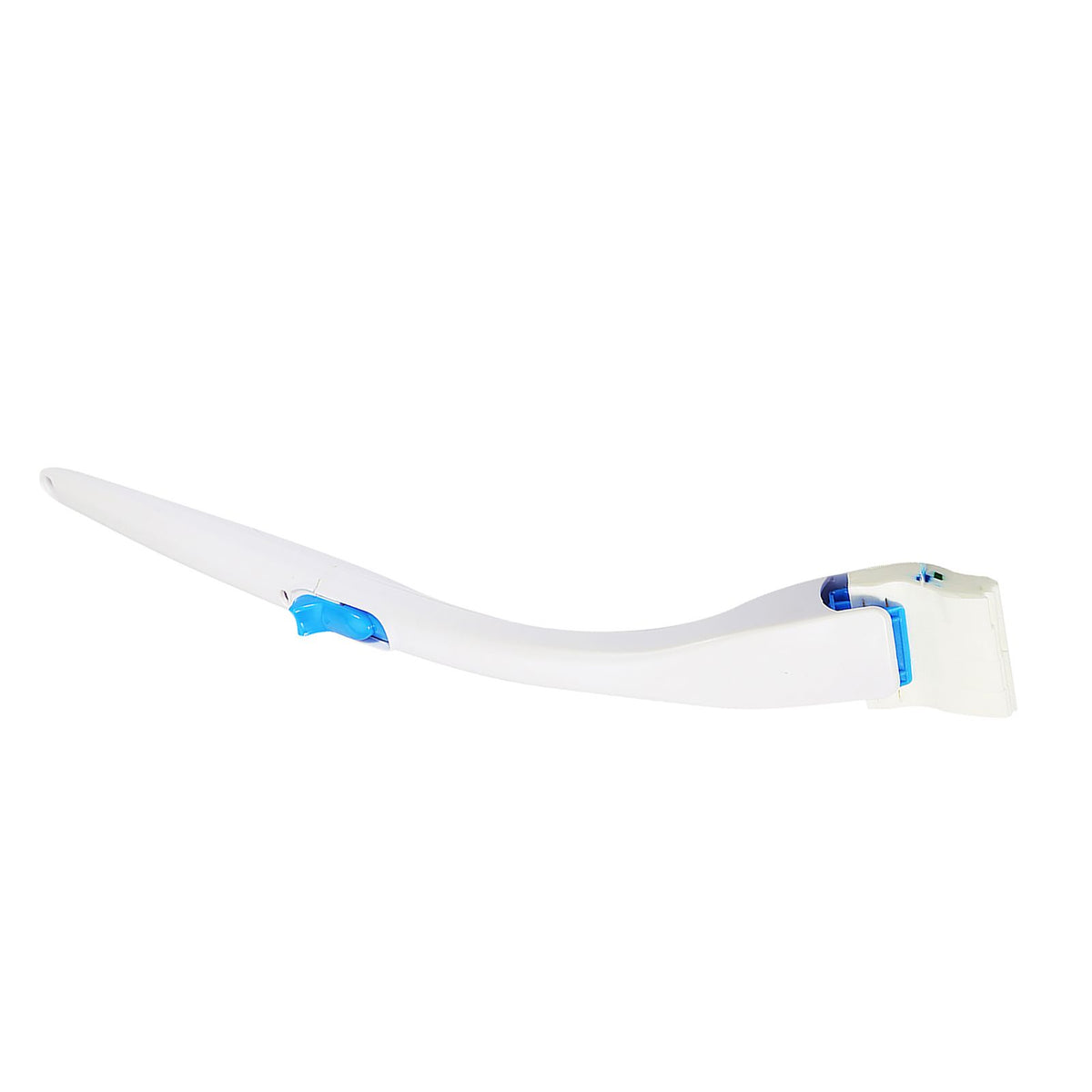 Disposable toilet brush with replaceable detergent head from Everything Baby, suitable for home bathroom cleaning.