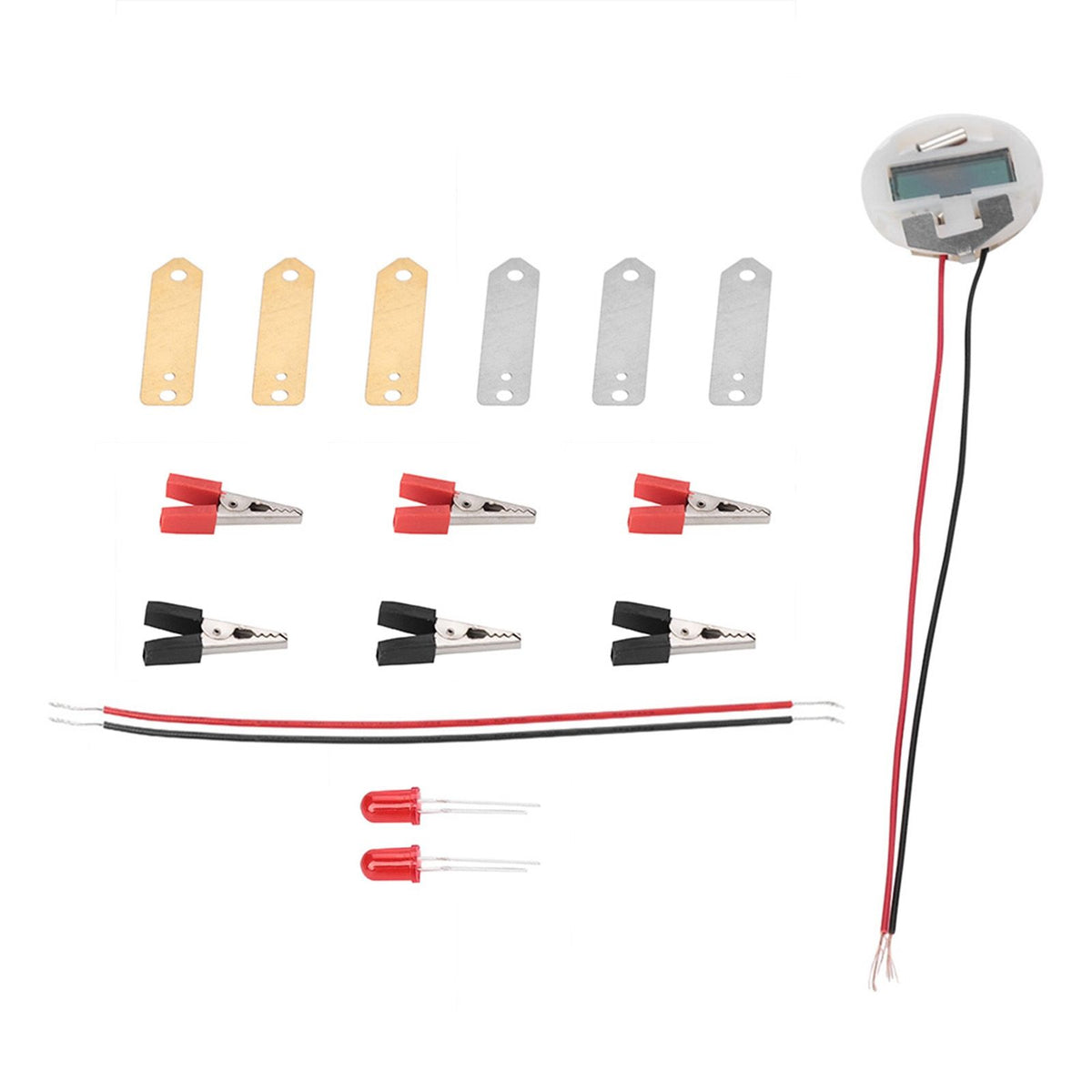 Children's educational toy kit with potato electricity experiments from Bio Energy Science for fun pretend play and learning.