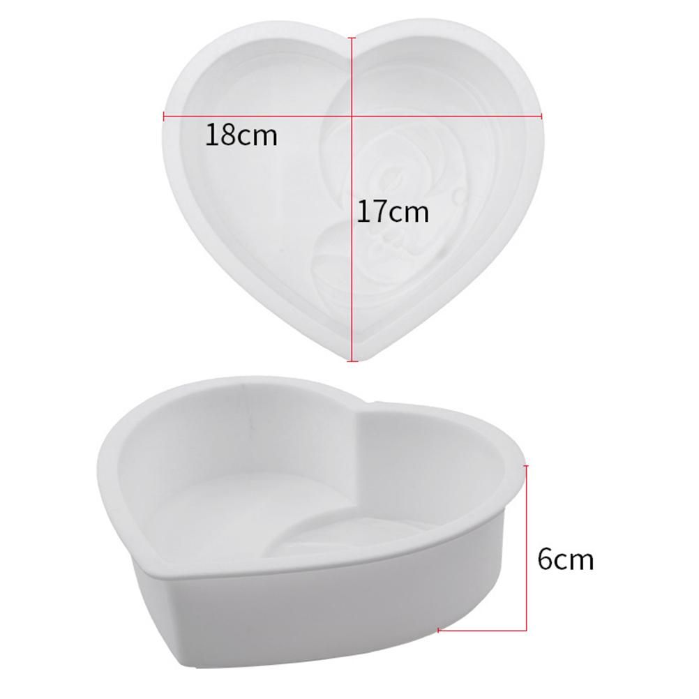 Heart-shaped silicone cake mold by Everything Baby, perfect for baking chocolates and cakes for Mother's Day celebrations.