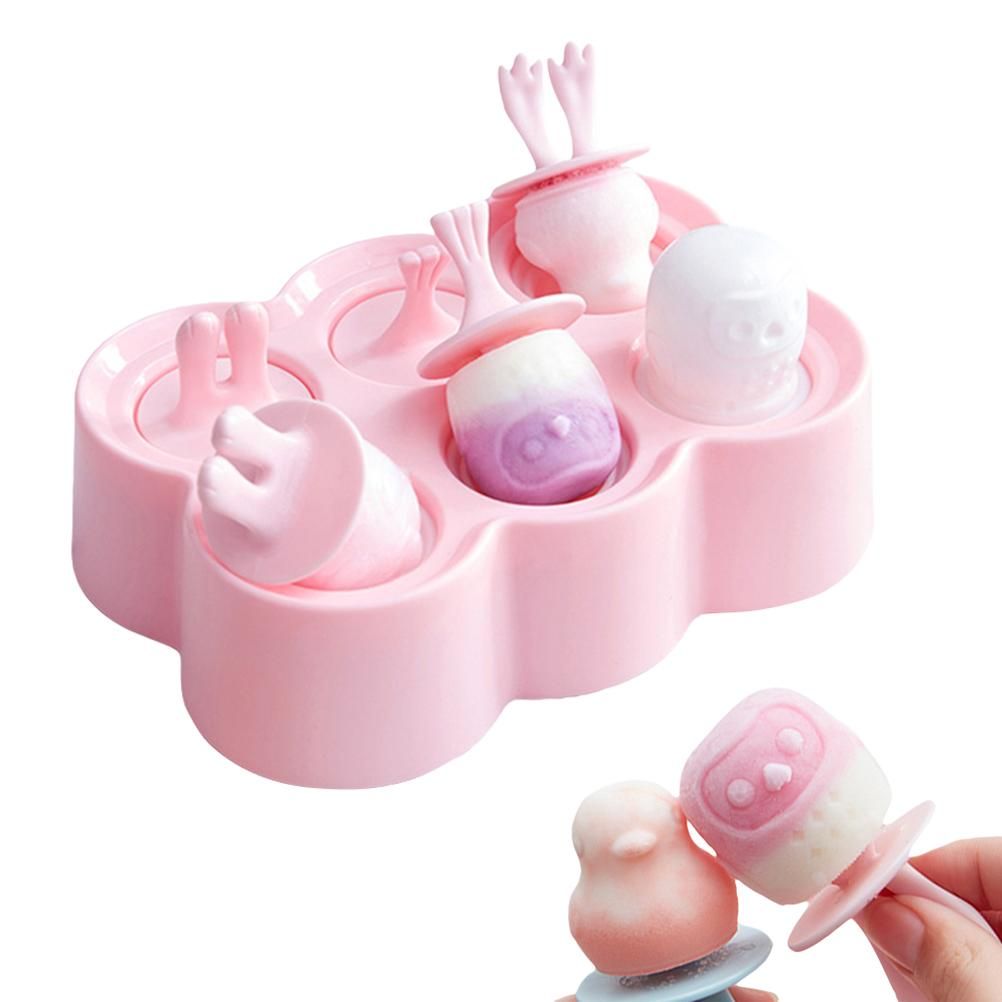 Silicone ice popsicle mold for DIY fruit puree, pudding, and yogurt, suitable for babies and kids, by Everything Baby.