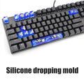 Silicone mold for DIY mechanical keyboard keycaps, soft and durable, designed for creating pretend play toy keys for kids.