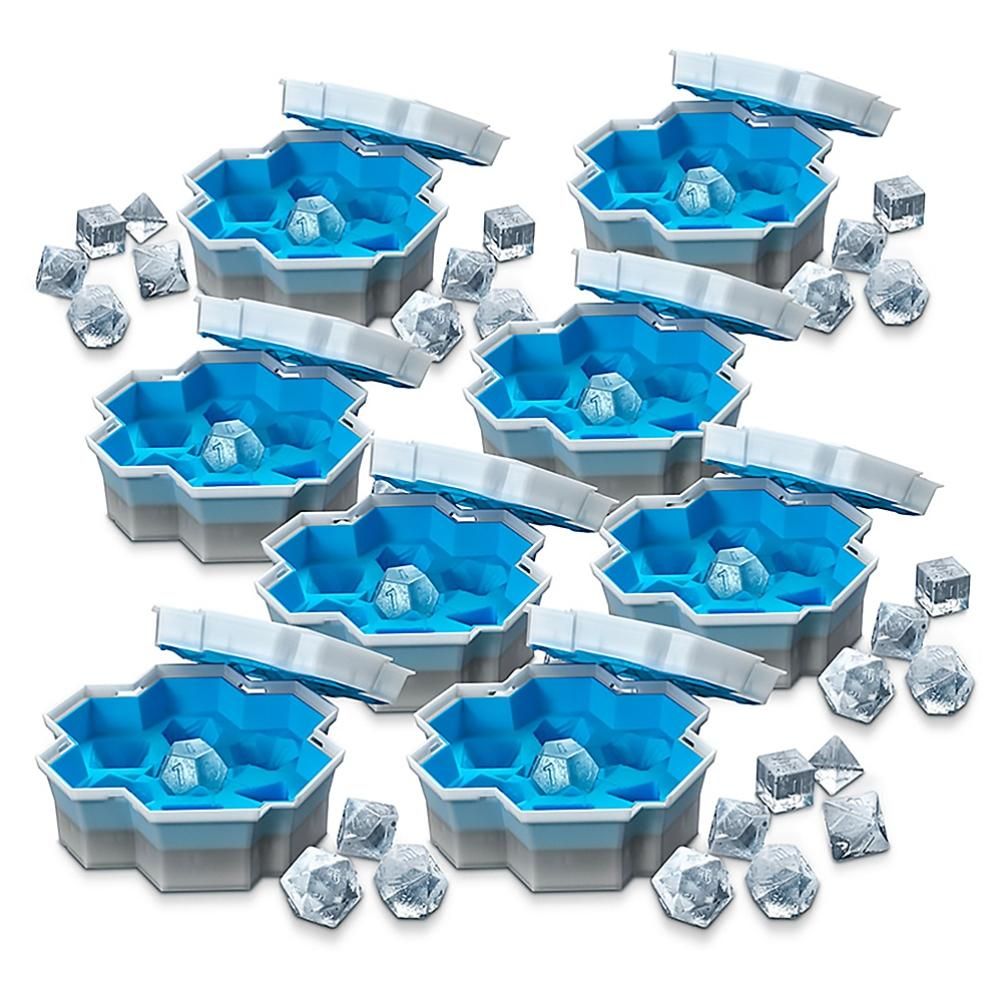 Soft silicone ice dice mold and bucket for pretend play, part of Everything Baby’s kids’ toy collection for fun and imaginative activities.