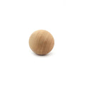 Unfinished wooden fake chicken eggs for kids' pretend play, educational toy from Everything Baby, natural wood finish.