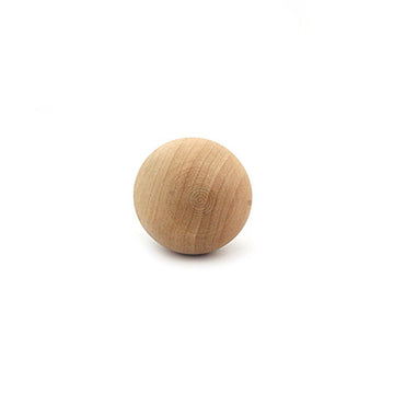 Unfinished wooden fake chicken eggs for kids' pretend play, educational toy from Everything Baby, natural wood finish.