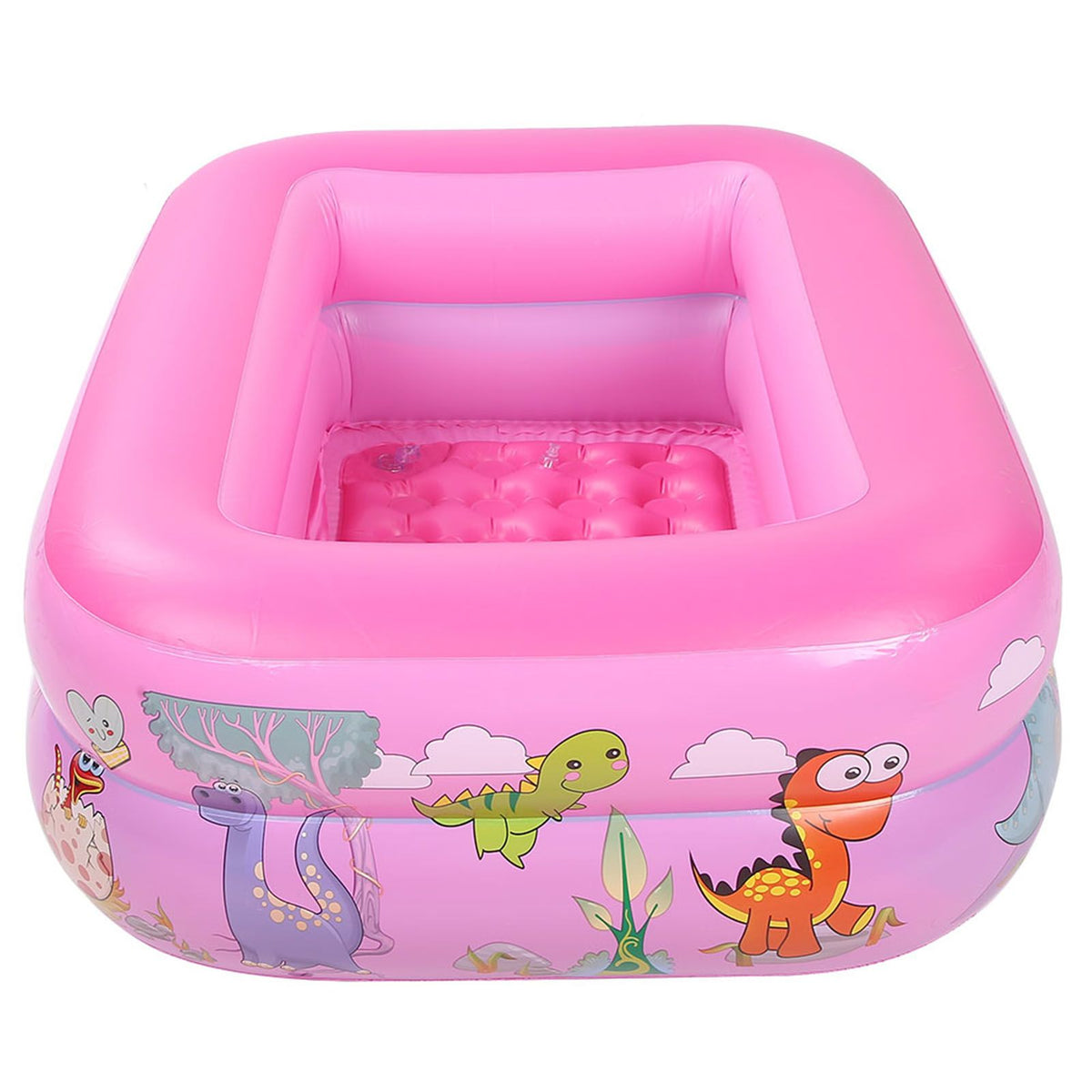 Colorful cartoon oversized children's swimming pool by Everything Baby, ideal for kids and babies for outdoor garden fun.
