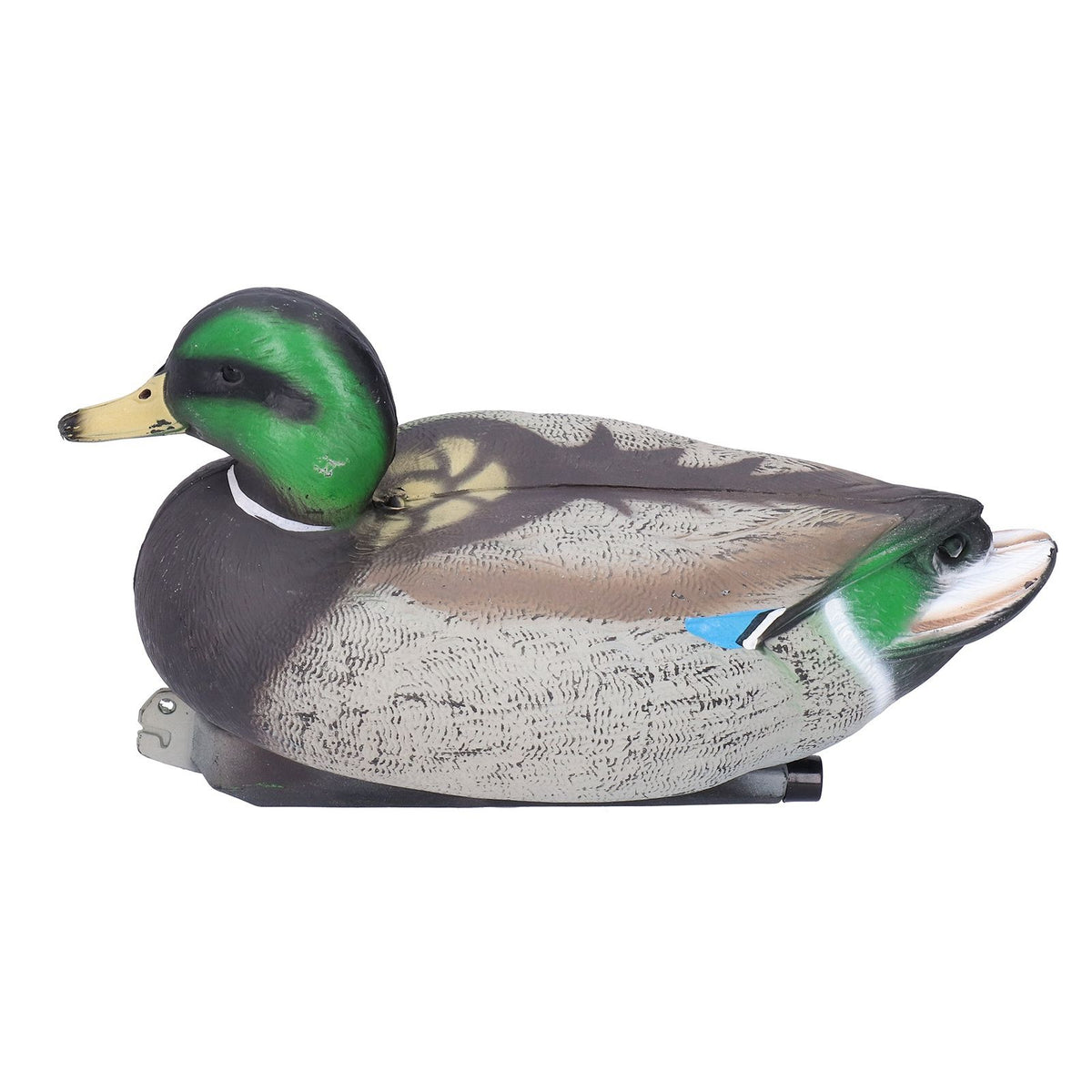Plastic duck statue decoration for gardening and crafts, featuring a baby duck shape, ideal for courtyard and outdoor decor.