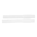 Two silicone short tube replacements for milking machine accessories, designed for baby nursing and feeding equipment.