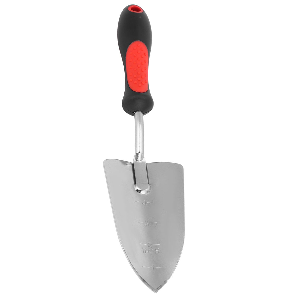 Chrome-plated garden shovel by Everything Baby, 340mm, ideal for digging and planting in outdoor gardening activities.