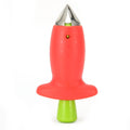 Everything Baby strawberry digging tool for kids, featuring a fruit pedicle remover and core digger for outdoor play and gardening fun.