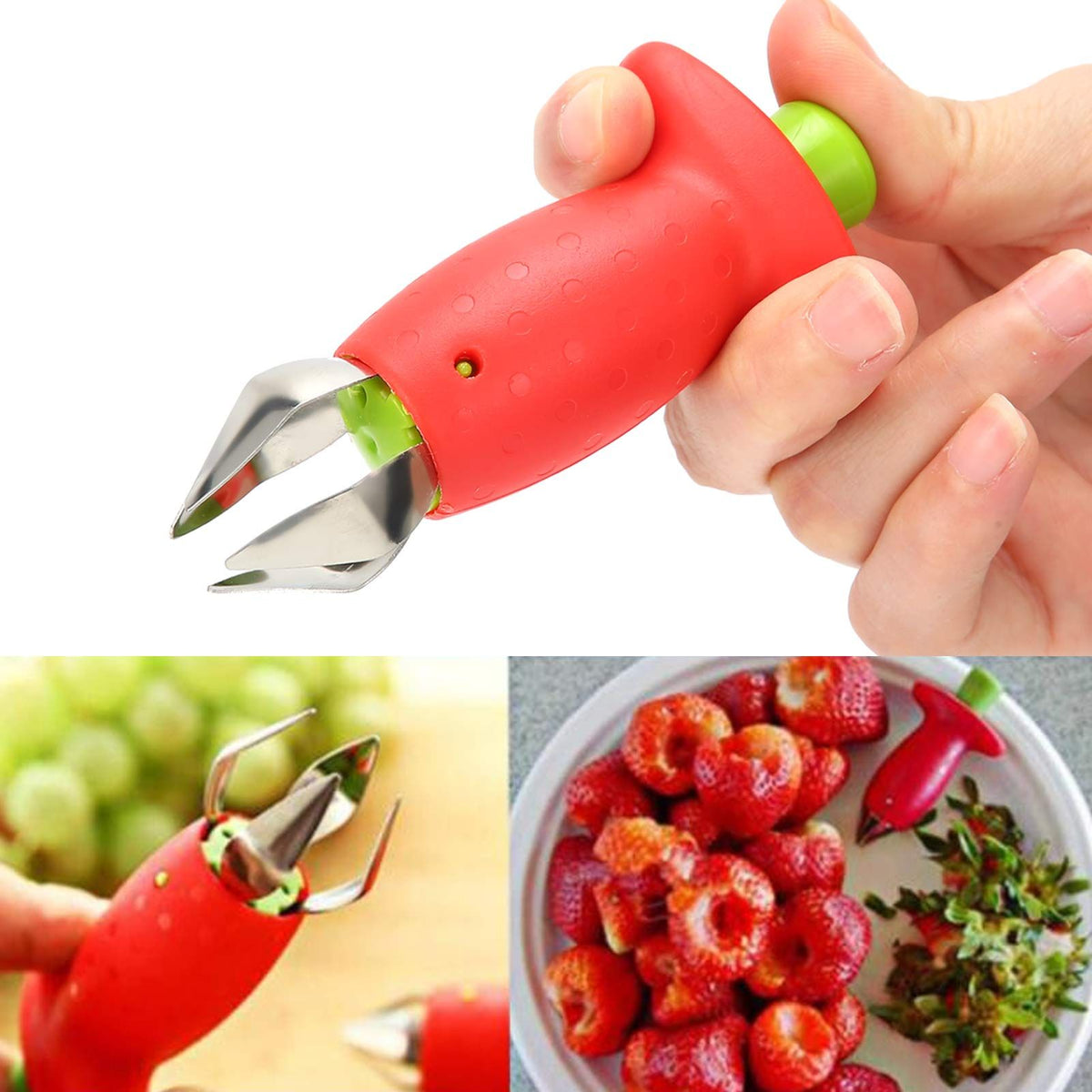 Baby and kids outdoor toy featuring a strawberry-shaped digging tool by Everything Baby, ideal for outdoor play and gardening fun.