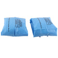 Blue inflatable swimming arm float ring for kids, designed by Everything Baby, provides water safety and support for young swimmers.