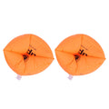 Inflatable orange swimming arm ring for kids, water sleeve and floating armband by Everything Baby, designed for safe water play.
