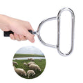 Small veterinary mouth opener for sheep, used in animal husbandry and gastric lavage, suitable for veterinary procedures.