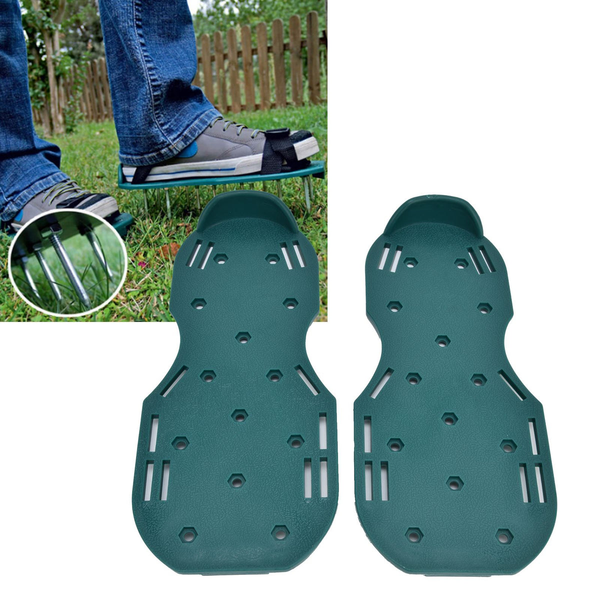 Baby boys' garden shoes with spiked soles, lightweight and anti-shedding, designed for terrace and lawn outdoor activities.