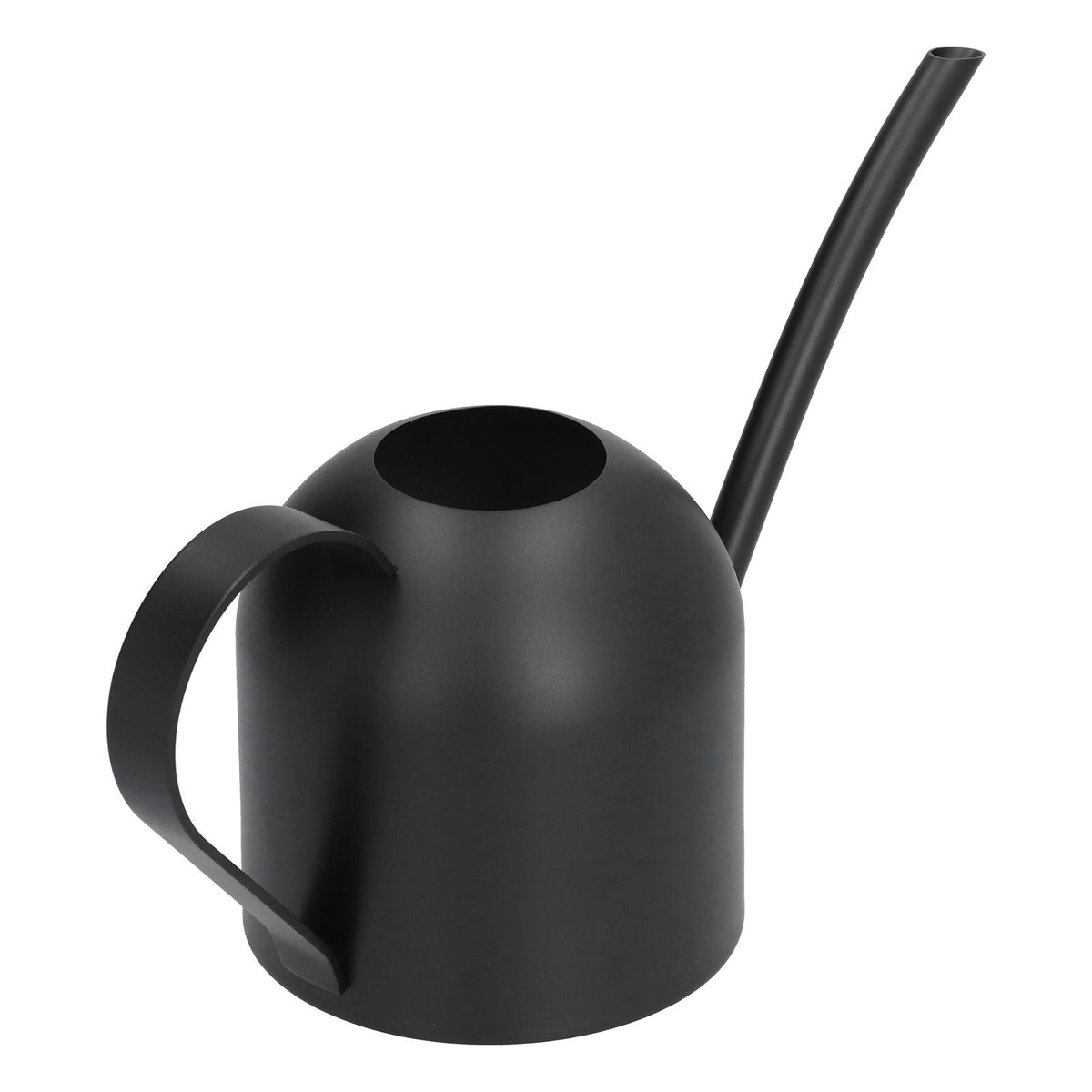Stainless steel 500ml watering can with long spout for indoor and outdoor house plants, designed for easy watering.