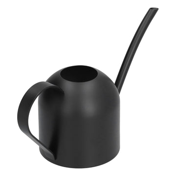 Stainless steel 500ml watering can with long spout for indoor and outdoor house plants, designed for easy watering.