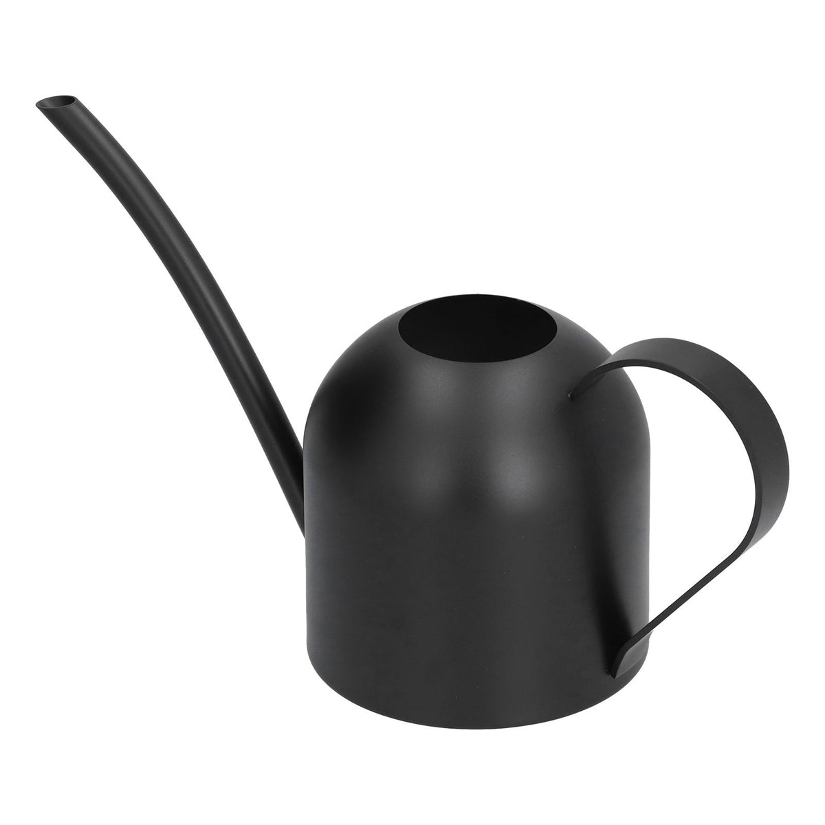 Stainless steel 500ML watering can with long spout for indoor and outdoor houseplant watering, designed for easy use.