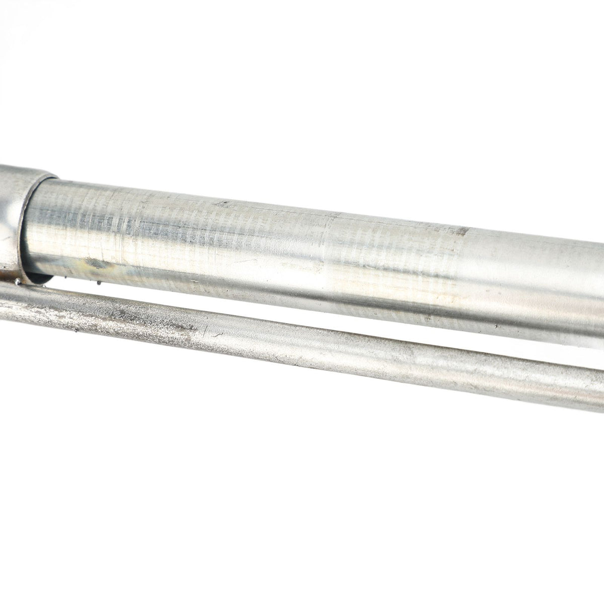 Alloy bulb planter tool for gardening, handheld soil sampler for weeding, transplanting, and digging in lawn and garden.