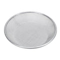 Stainless steel gardening sand soil compost sifter with 2mm holes, anti-slip gloves, suitable for outdoor play and gardening projects.