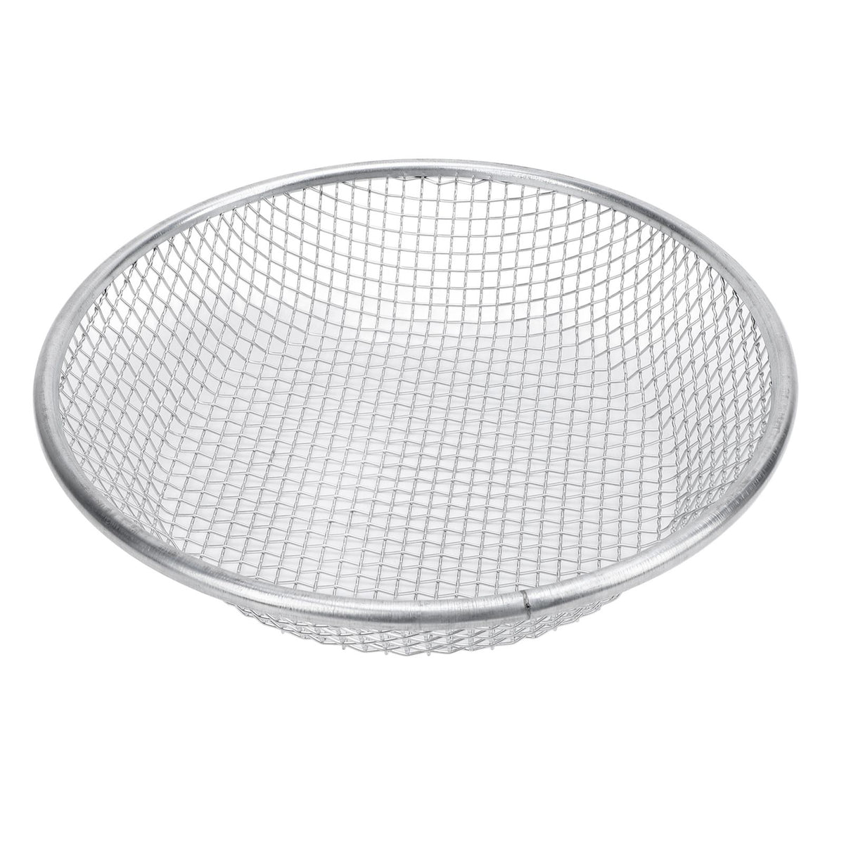 Stainless steel gardening soil sifter with 6mm holes, anti-slip gloves, suitable for compost and garden soil, by Everything Baby