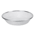 Stainless steel gardening soil sifter with 6mm holes, anti-slip gloves, suitable for compost and garden soil, 50kg capacity.