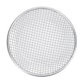Stainless steel gardening soil sifter with 10mm holes, anti-slip gloves, suitable for compost and soil filtering, 50kg capacity.
