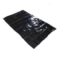 Foldable 0.5mm fish pond liner from Everything Baby, puncture-proof aquaculture liner for fountains and waterfalls, 1.2x2.1m size.
