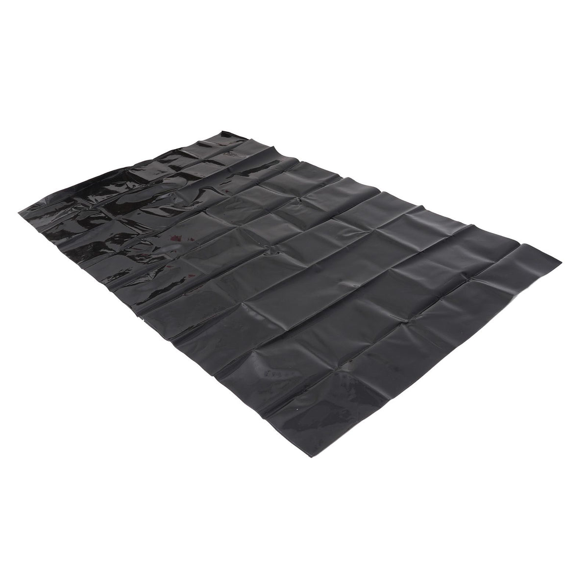 Foldable 0.5mm fish pond liner for aquaculture, puncture-proof, easy to cut, 1.2 x 2.1m, suitable for fountains and waterfalls.