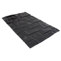 Foldable 0.5mm fish pond liner by Everything Baby, puncture-proof aquaculture liner for ponds, fountains, and waterfalls.